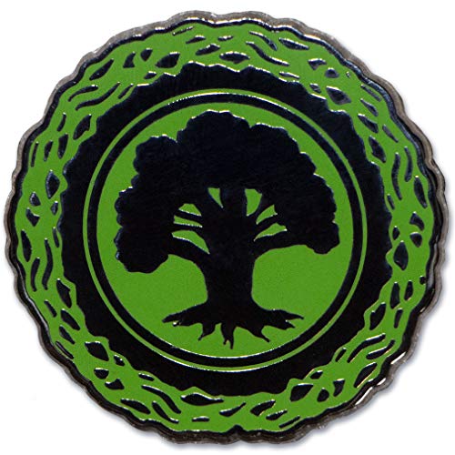 Magic: The Gathering - Green Forest Mana Enamel Pin - Just $9.99! Shop now at Retro Gaming of Denver