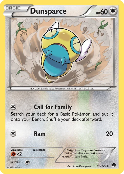 Dunsparce (90/122) [XY: BREAKpoint] - for just $0.10! 