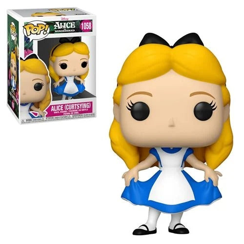 Funko Pop! 1058 Alice in Wonderland 70th Anniversary Alice (Curtsying) Vinyl Figure - for just $14.90! 