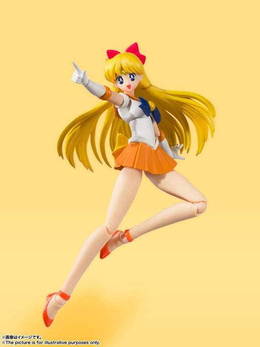 Sailor Venus -Animation Color Edition- "Pretty Guardian Sailor Moon", Bandai Tamashii Nations S.H. Figuarts Figure - Just $79.99! Shop now at Retro Gaming of Denver