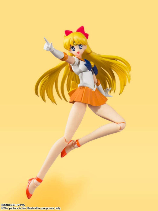 Sailor Venus S.H. Figuarts Animation Color Edition - Bandai Tamashii Nations Pretty Guardian Sailor Moon Action Figure - for just $69.99! 