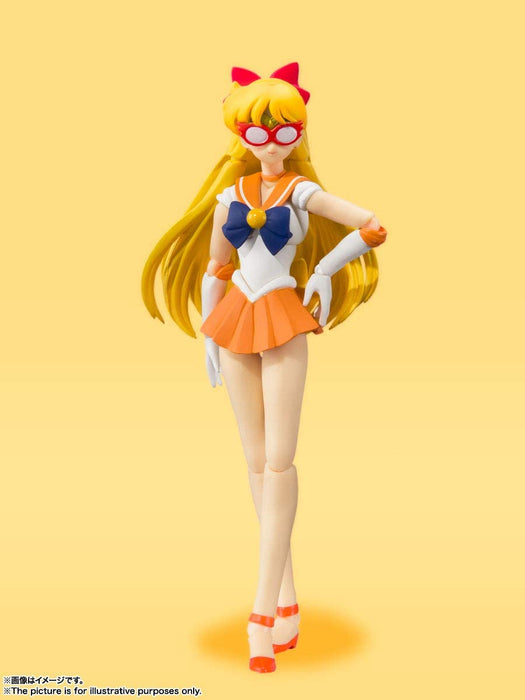 Sailor Venus S.H. Figuarts Animation Color Edition - Bandai Tamashii Nations Pretty Guardian Sailor Moon Action Figure - for just $69.99! 
