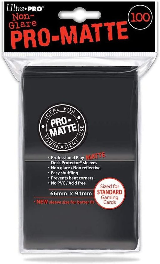 Ultra Pro Deck Protector Standard Size Sleeves Matte 100-Count - Just $4.95! Shop now at Retro Gaming of Denver