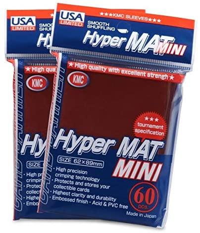 KMC Mini Hyper Matte Sleeves 60-Count - Just $5.95! Shop now at Retro Gaming of Denver