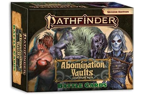 Pathfinder - Abomination Vaults Battle Cards 2nd Edition - for just $29.99! 
