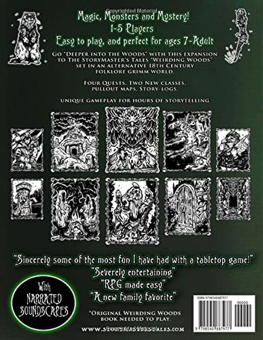The Storymaster's Tales: Deeper into the Woods - A Weirdling Woods Expansion RPG - for just $27.99! 