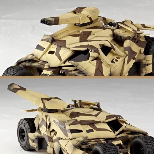 Kaiyodo Sci-Fi Revoltech #047: Batmobile Camouflage Tumbler Vehicle Figure - Just $44.99! Shop now at Retro Gaming of Denver