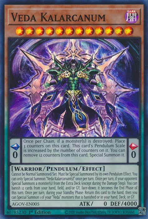 Veda Kalarcanum [AGOV-EN005] Super Rare - for just $0.10! 