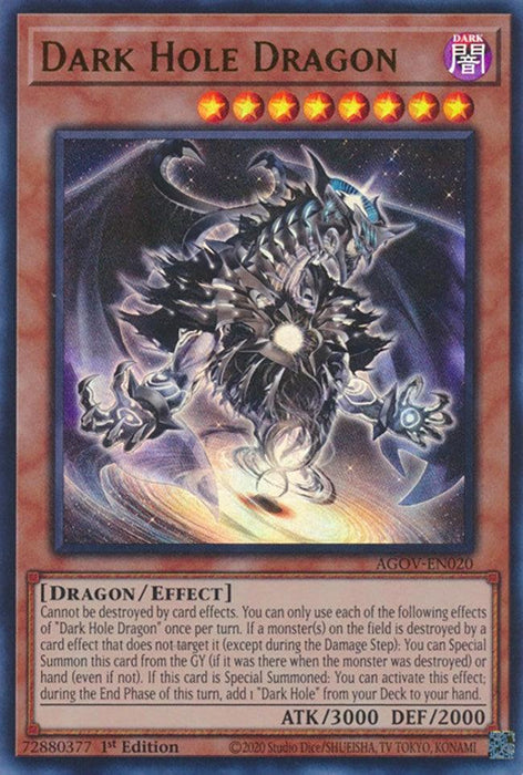 Dark Hole Dragon [AGOV-EN020] Ultra Rare - for just $0.25! 