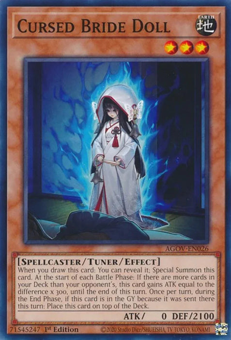 Cursed Bride Doll [AGOV-EN026] Common - for just $0.10! 