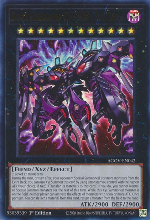 Super Starslayer TY-PHON - Sky Crisis [AGOV-EN042] Ultra Rare - for just $1.45! 