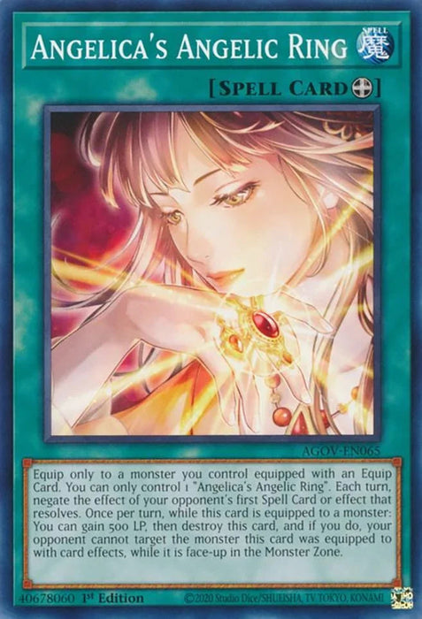 Angelica's Angelic Ring [AGOV-EN065] Common - for just $0.10! 
