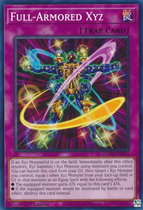 Full-Armored Xyz [AGOV-EN071] Common - for just $0.10! 