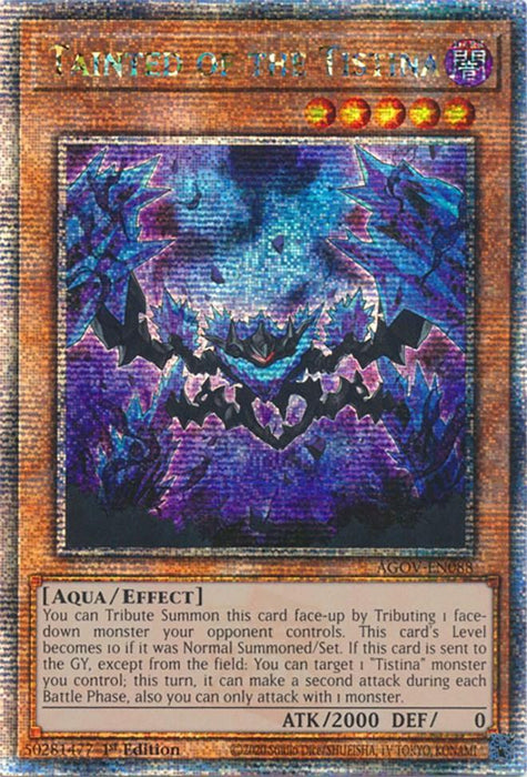 Tainted of the Tistina (Quarter Century Secret Rare) [AGOV-EN088] Quarter Century Secret Rare - for just $1.95! 