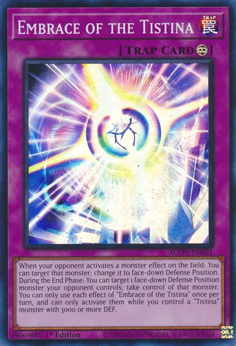 Embrace of the Tistina [AGOV-EN091] Super Rare - for just $0.10! 