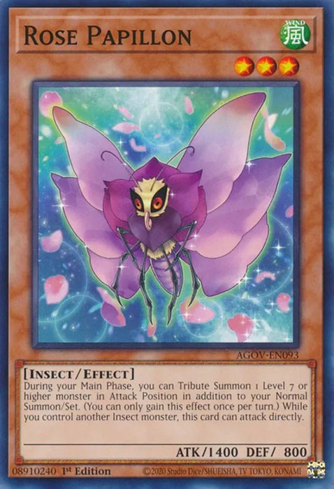 Rose Papillon [AGOV-EN093] Common - for just $0.10! 