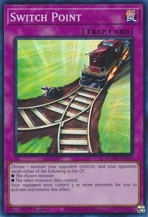 Switch Point [AGOV-EN099] Super Rare - for just $0.10! 