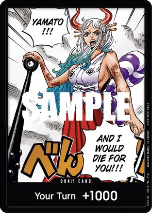 DON!! Card (Yamato) (1st Anniversary DON!! Card Pack) - One Piece Promotion Cards - for just $10.07! 