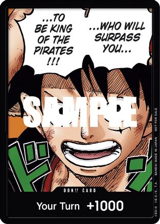 DON!! Card (Monkey.D.Luffy) (1st Anniversary DON!! Card Pack) - One Piece Promotion Cards Foil - for just $9.18! 