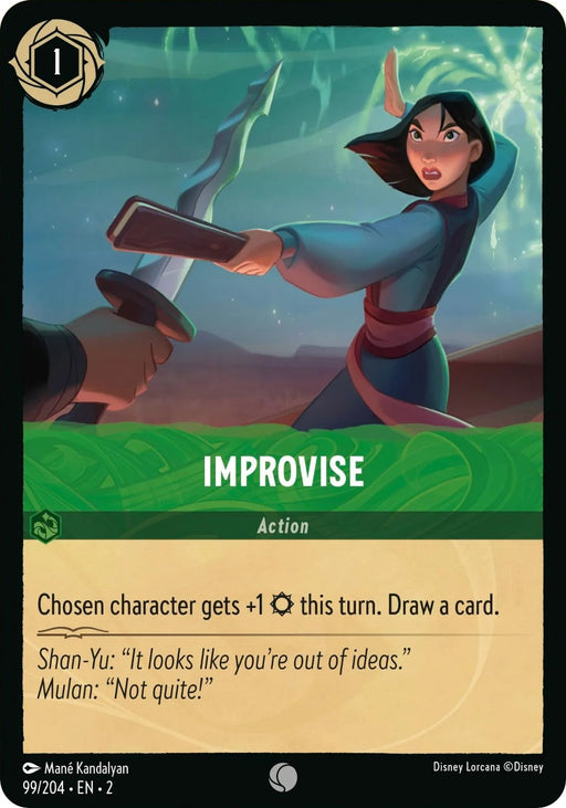 Improvise (99/204) - Rise of the Floodborn - for just $0.03! 