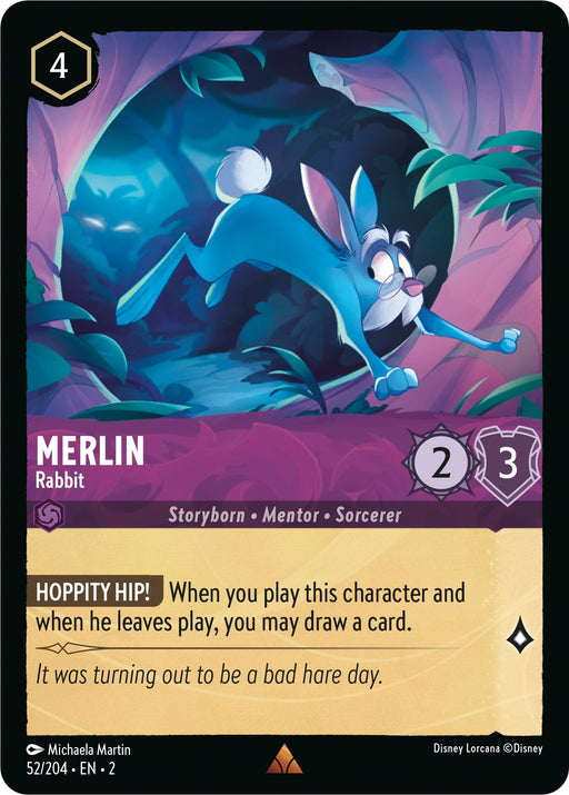 Merlin - Rabbit (52/204) - Rise of the Floodborn - for just $0.10! 