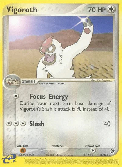 Vigoroth (52/100) [EX: Sandstorm] - for just $0.40! 