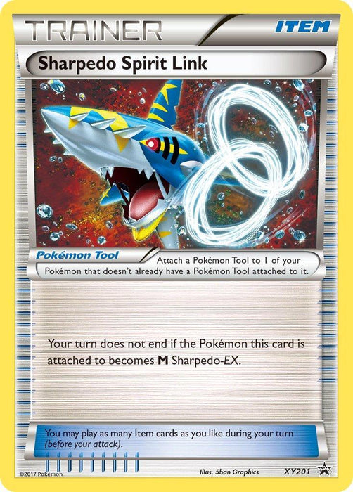 Sharpedo Spirit Link (XY201) [XY: Black Star Promos] - for just $1.15! 