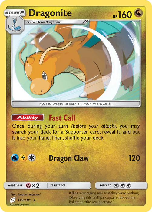 Dragonite (119/181) [Sun & Moon: Team Up] - for just $2.40! 