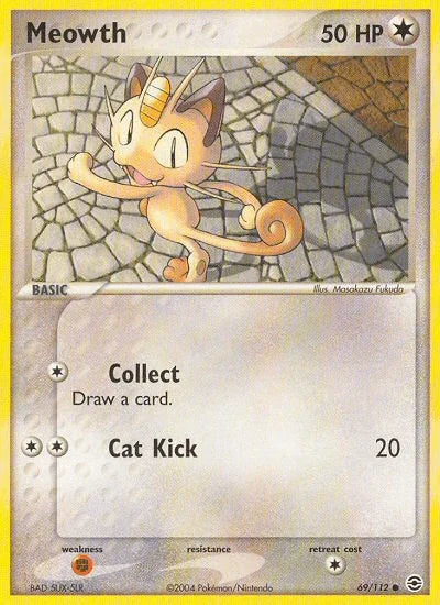 Meowth (69/112) [EX: FireRed & LeafGreen] - for just $0.70! 