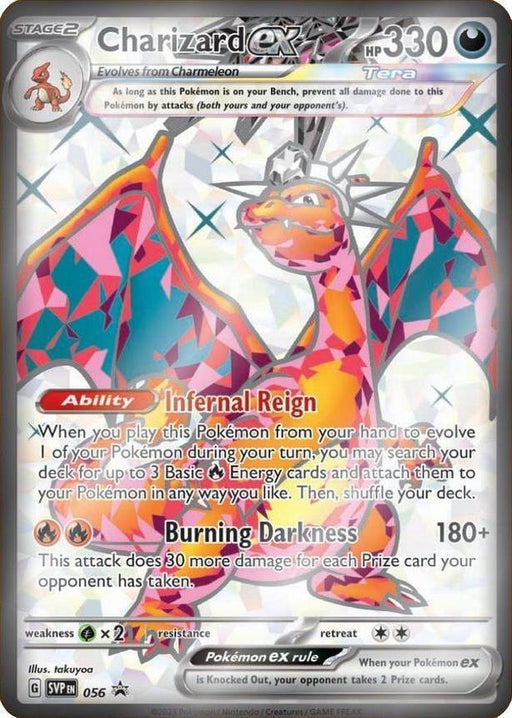 Charizard ex (056) [Scarlet & Violet: Black Star Promos] - for just $4.35! 