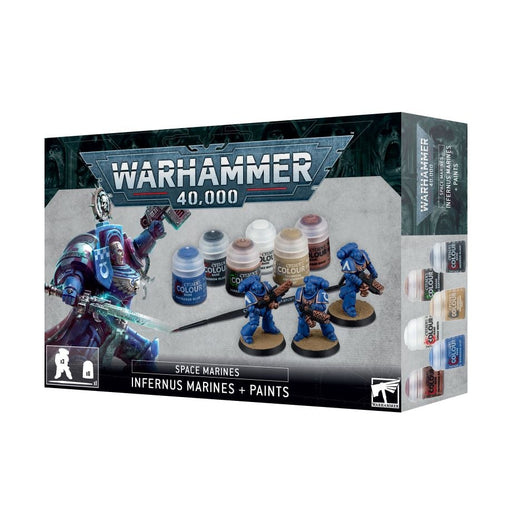 Warhammer 40K: Space Marines - Infernus Marines + Paints Set - Just $35! Shop now at Retro Gaming of Denver