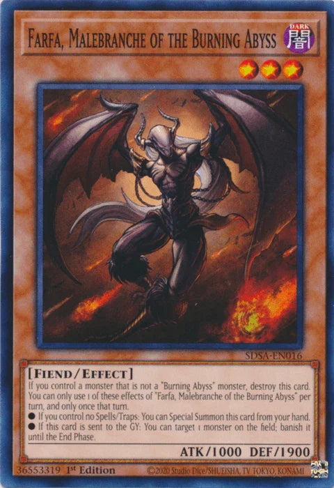 Farfa, Malebranche of the Burning Abyss [SDSA-EN016] Common - for just $0.10! 