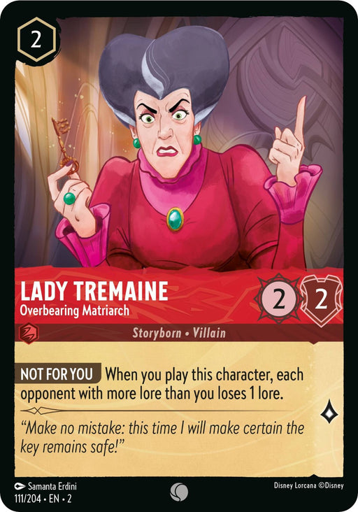 Lady Tremaine - Overbearing Matriarch (111/204) - Rise of the Floodborn - for just $0.03! 