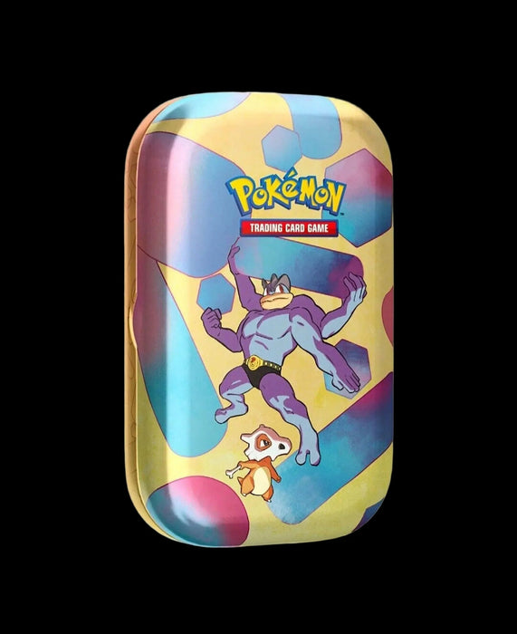 Scarlet & Violet: 151 - Mini Tin (Machamp & Cubone) - for just $60! 