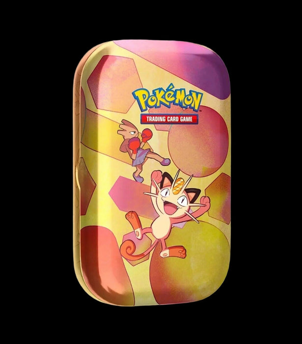 Scarlet & Violet: 151 - Mini Tin (Hitmonchan & Meowth) - for just $60! 