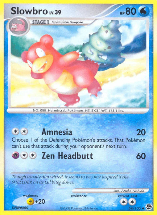Slowbro (54/106) [Diamond & Pearl: Great Encounters] - for just $0.95! 
