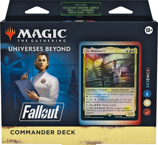 Universes Beyond: Fallout - Science! Commander Deck [PIP - N/A] - for just $39.99! 