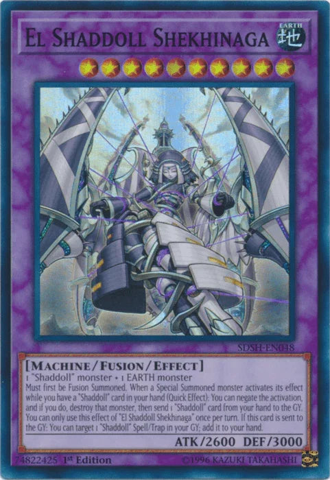 El Shaddoll Shekhinaga [SDSH-EN048] Super Rare - for just $0.10! 