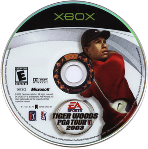 Tiger Woods PGA Tour 2003 – Xbox (XBOX) - for just $4.99! 