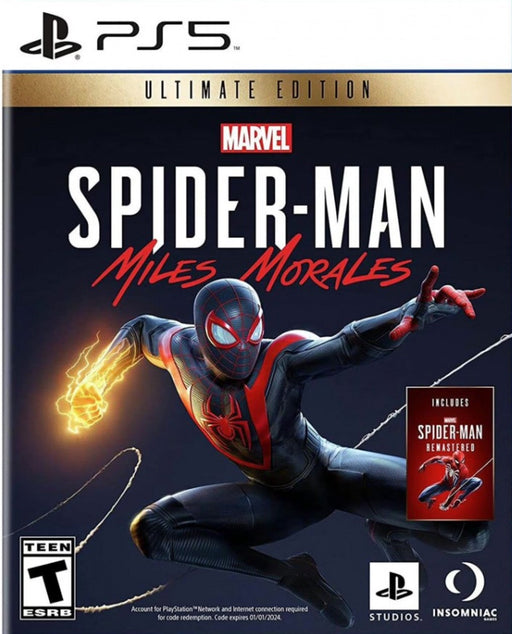 Marvel Spiderman: Miles Morales [Ultimate Edition] – PlayStation 5 (PS5) - for just $17.99! 