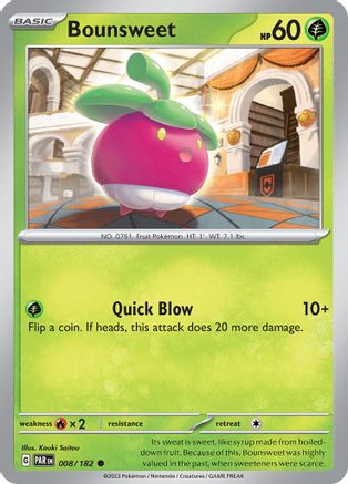 Bounsweet 008/182 - SV04 Paradox Rift - for just $0.04! 