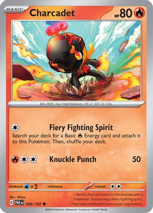 Charcadet 026/182 - SV04 Paradox Rift - for just $0.07! 