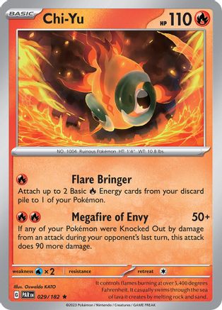 Chi-Yu 029/182 - SV04 Paradox Rift Holofoil - for just $0.15! 