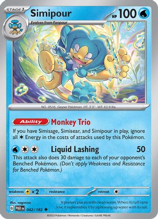 Simipour 042/182 - SV04 Paradox Rift - for just $0.05! 
