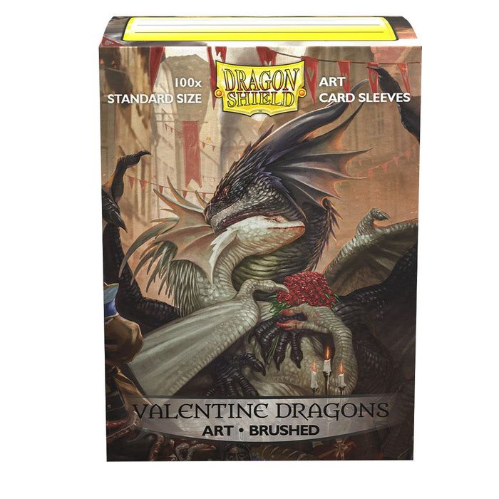 Dragon Shield: Standard 100ct Brushed Art Sleeves - Valentine Dragons (2021) - Just $0! Shop now at Retro Gaming of Denver