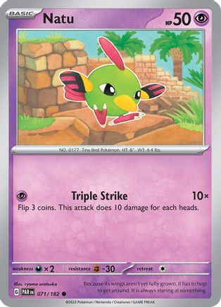 Natu 071/182 - SV04 Paradox Rift - for just $0.05! 