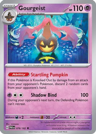 Gourgeist 078/182 - SV04 Paradox Rift - for just $0.05! 