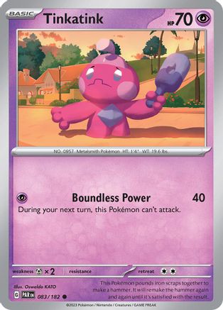 Tinkatink 083/182 - SV04 Paradox Rift - for just $0.08! 