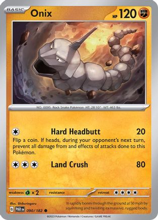 Onix 090/182 - SV04 Paradox Rift - for just $0.05! 