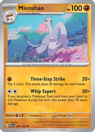 Mienshao 097/182 - SV04 Paradox Rift - for just $0.04! 